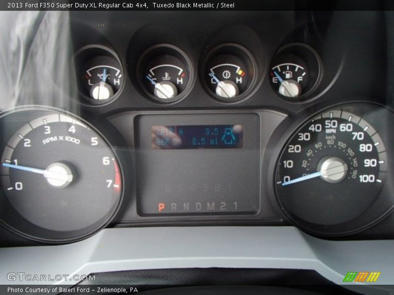  2013 F350 Super Duty XL Regular Cab 4x4 XL Regular Cab 4x4 Gauges