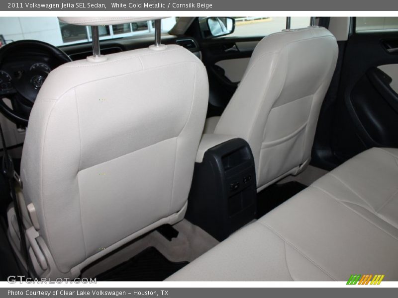 White Gold Metallic / Cornsilk Beige 2011 Volkswagen Jetta SEL Sedan