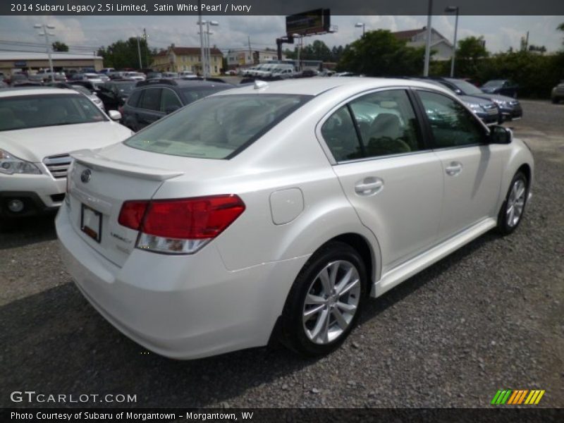 Satin White Pearl / Ivory 2014 Subaru Legacy 2.5i Limited