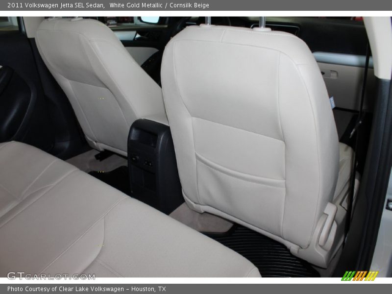 White Gold Metallic / Cornsilk Beige 2011 Volkswagen Jetta SEL Sedan