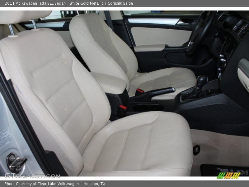 White Gold Metallic / Cornsilk Beige 2011 Volkswagen Jetta SEL Sedan