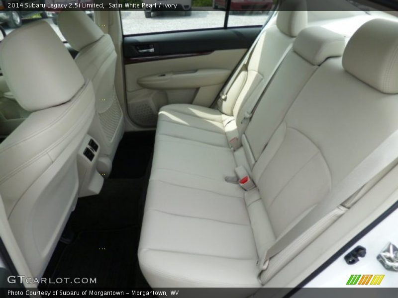 Satin White Pearl / Ivory 2014 Subaru Legacy 2.5i Limited