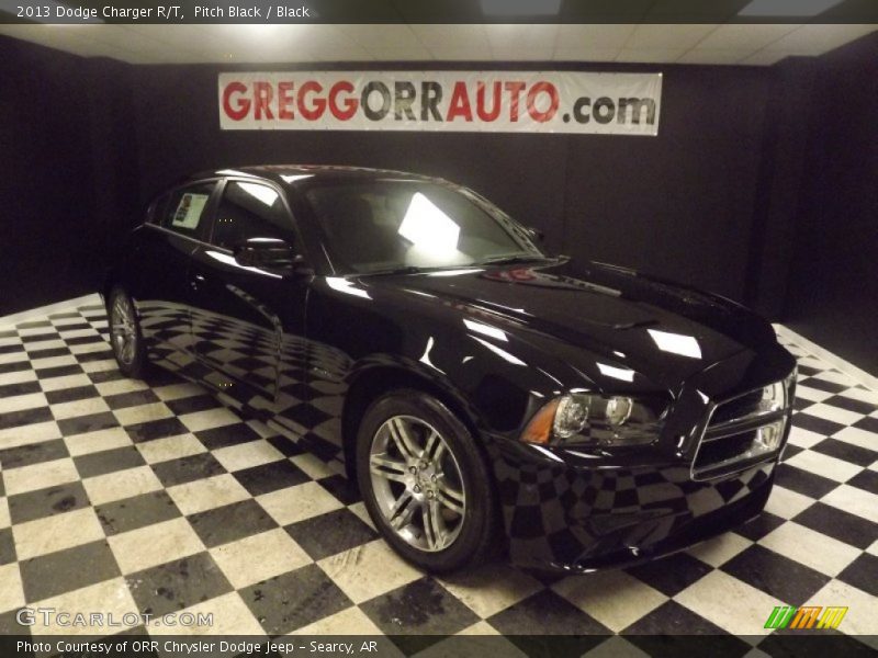 Pitch Black / Black 2013 Dodge Charger R/T