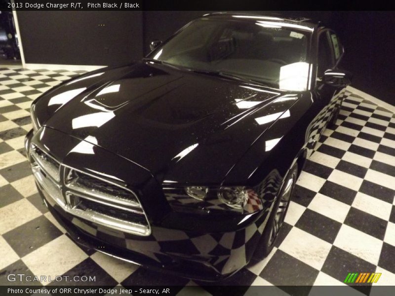 Pitch Black / Black 2013 Dodge Charger R/T