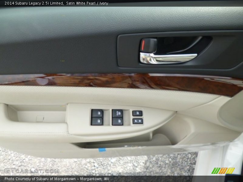 Satin White Pearl / Ivory 2014 Subaru Legacy 2.5i Limited