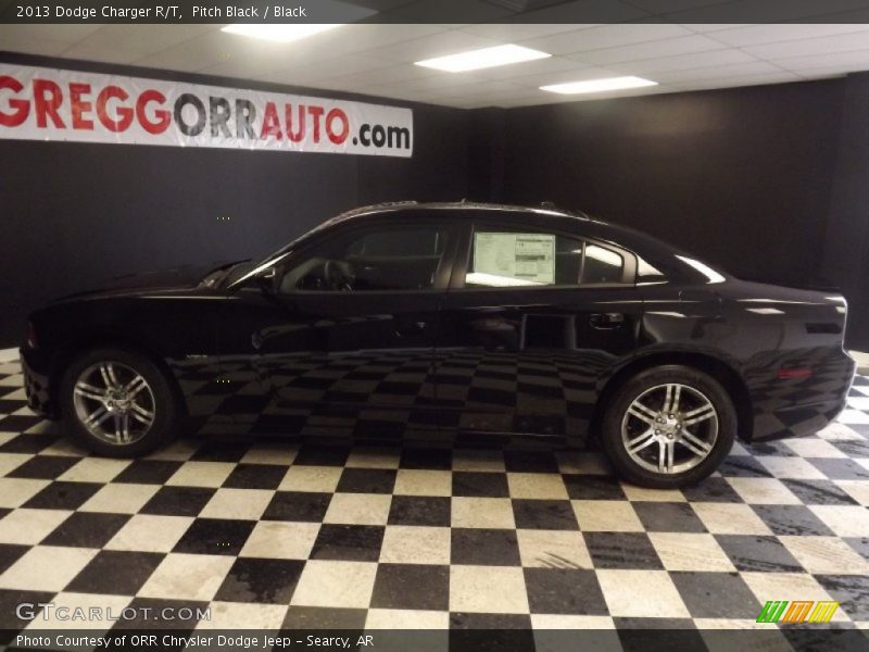 Pitch Black / Black 2013 Dodge Charger R/T