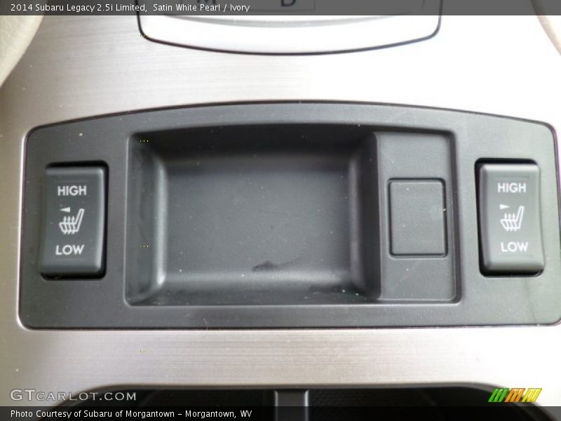 Satin White Pearl / Ivory 2014 Subaru Legacy 2.5i Limited