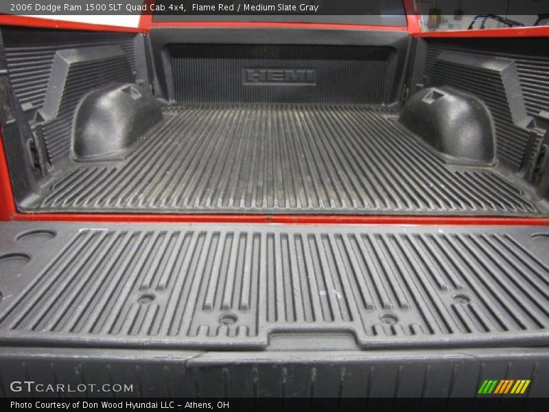 Flame Red / Medium Slate Gray 2006 Dodge Ram 1500 SLT Quad Cab 4x4