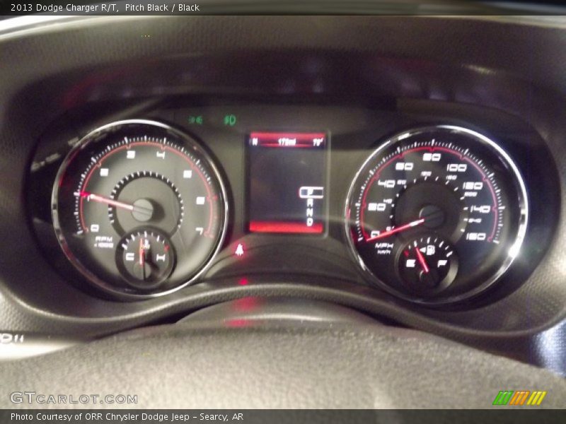 Pitch Black / Black 2013 Dodge Charger R/T