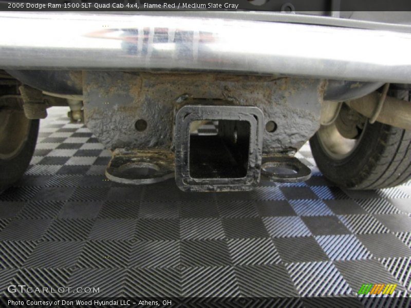 Flame Red / Medium Slate Gray 2006 Dodge Ram 1500 SLT Quad Cab 4x4