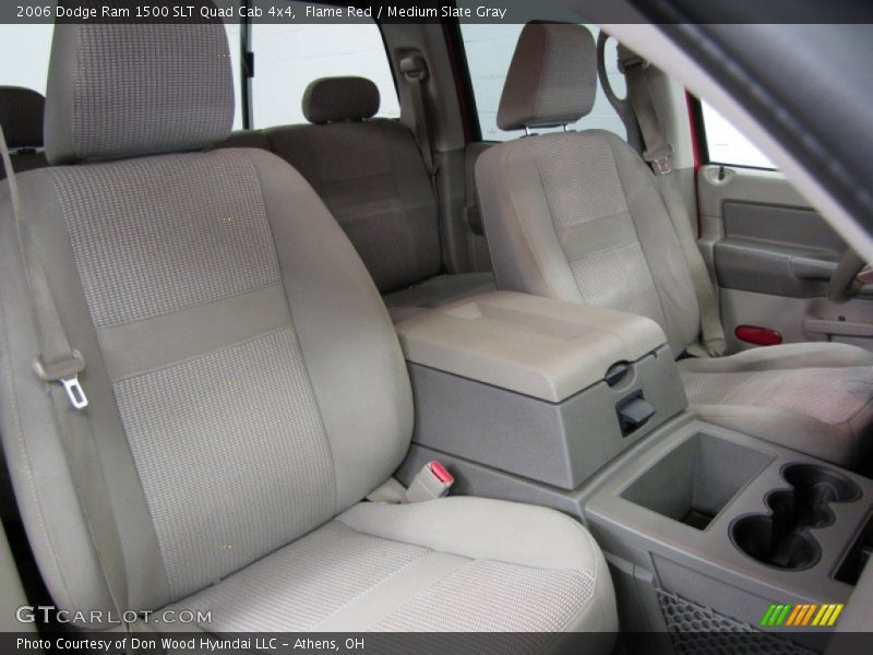 Flame Red / Medium Slate Gray 2006 Dodge Ram 1500 SLT Quad Cab 4x4