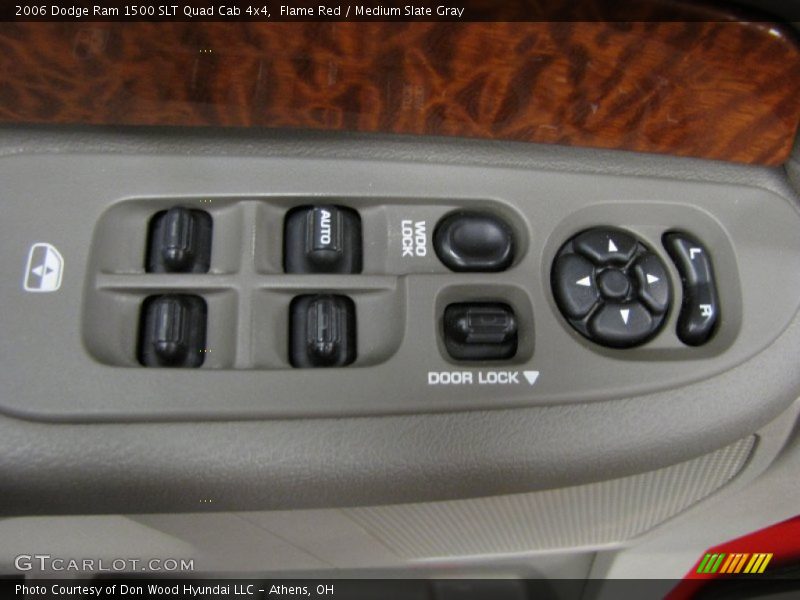 Flame Red / Medium Slate Gray 2006 Dodge Ram 1500 SLT Quad Cab 4x4