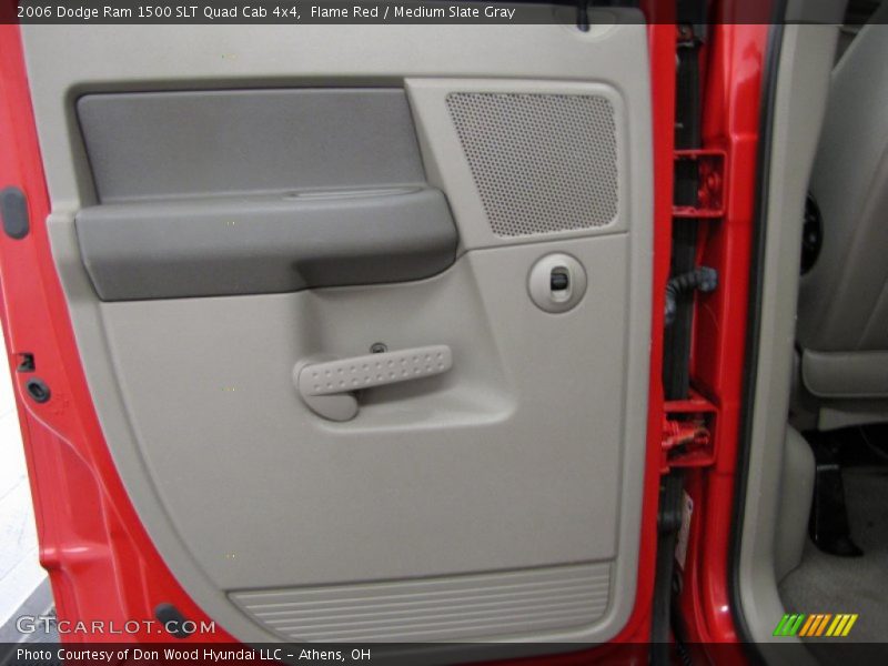 Flame Red / Medium Slate Gray 2006 Dodge Ram 1500 SLT Quad Cab 4x4