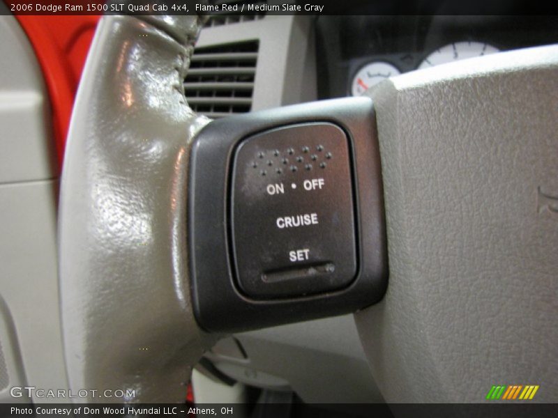 Flame Red / Medium Slate Gray 2006 Dodge Ram 1500 SLT Quad Cab 4x4