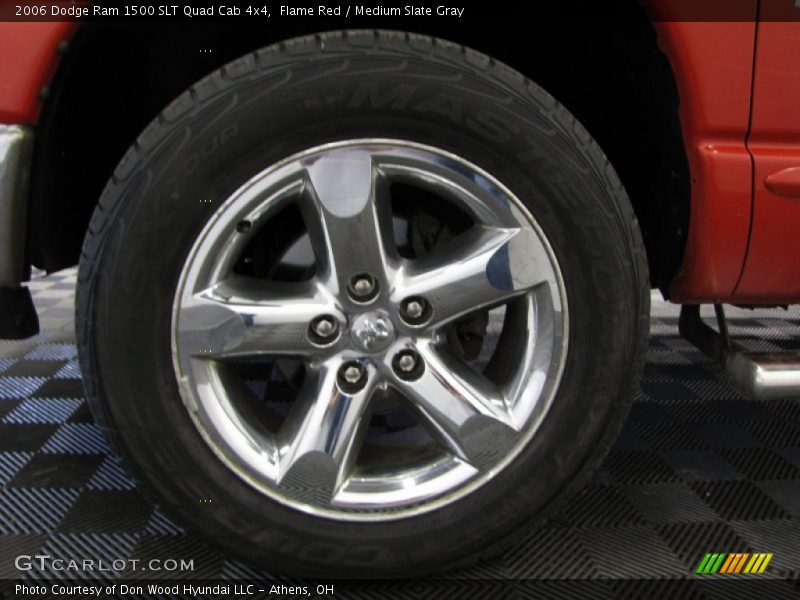 Flame Red / Medium Slate Gray 2006 Dodge Ram 1500 SLT Quad Cab 4x4