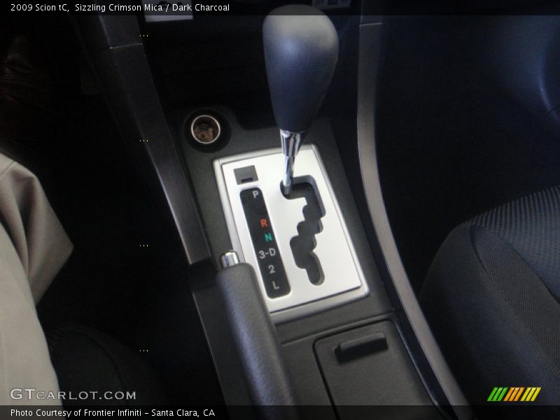 Sizzling Crimson Mica / Dark Charcoal 2009 Scion tC