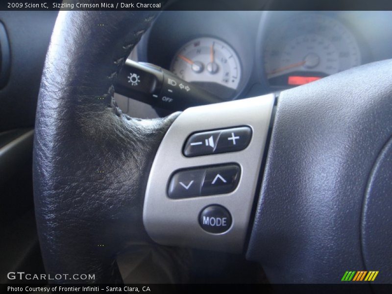 Sizzling Crimson Mica / Dark Charcoal 2009 Scion tC