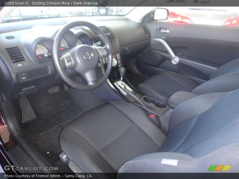 Sizzling Crimson Mica / Dark Charcoal 2009 Scion tC