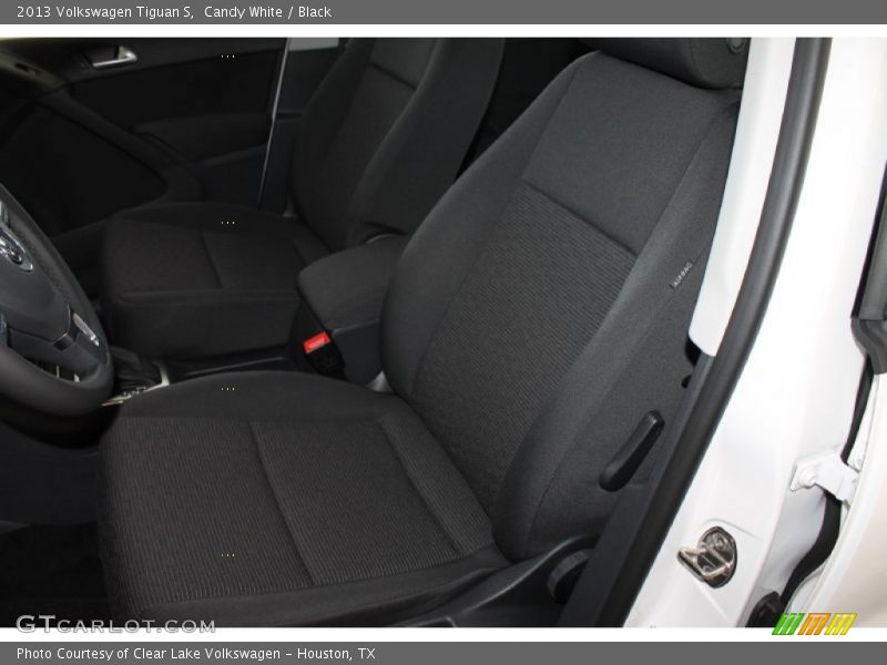 Candy White / Black 2013 Volkswagen Tiguan S