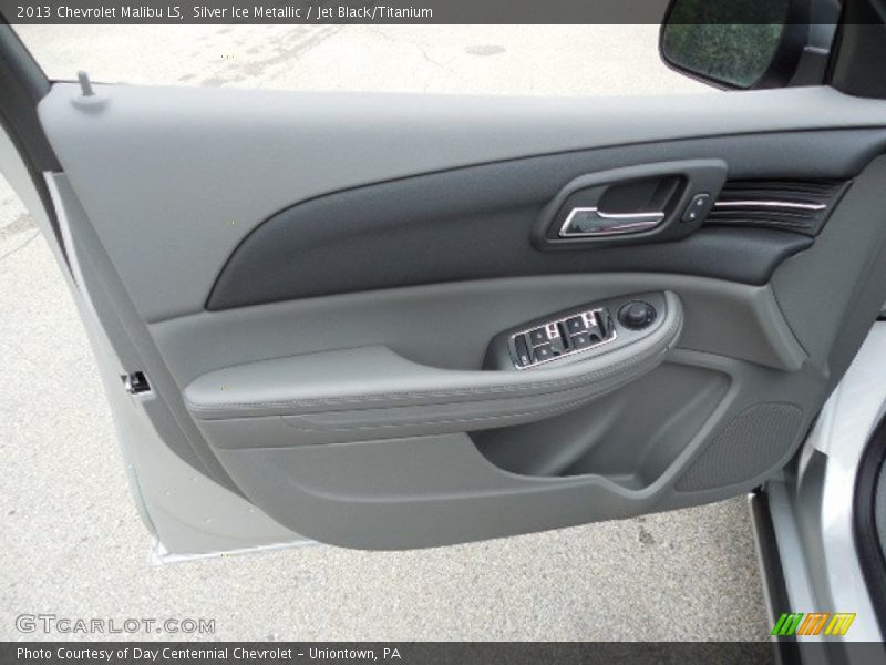 Silver Ice Metallic / Jet Black/Titanium 2013 Chevrolet Malibu LS
