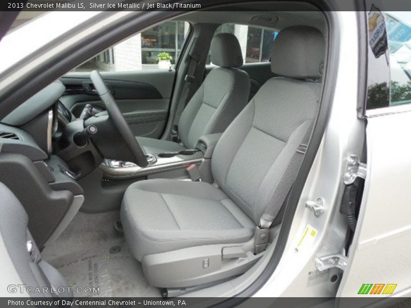 Silver Ice Metallic / Jet Black/Titanium 2013 Chevrolet Malibu LS