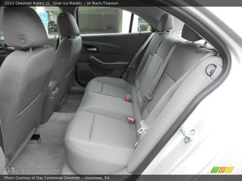 Silver Ice Metallic / Jet Black/Titanium 2013 Chevrolet Malibu LS