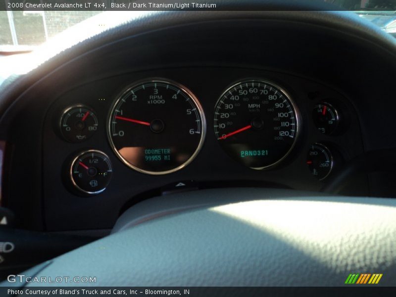 Black / Dark Titanium/Light Titanium 2008 Chevrolet Avalanche LT 4x4