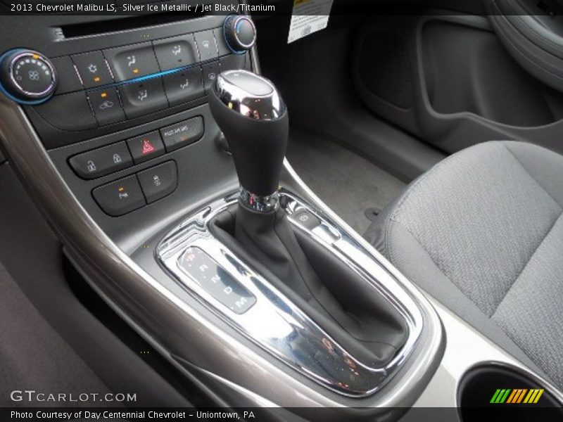 Silver Ice Metallic / Jet Black/Titanium 2013 Chevrolet Malibu LS