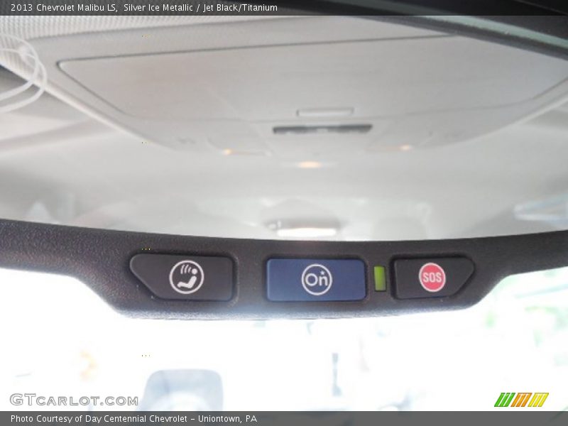 Silver Ice Metallic / Jet Black/Titanium 2013 Chevrolet Malibu LS