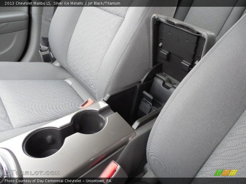 Silver Ice Metallic / Jet Black/Titanium 2013 Chevrolet Malibu LS