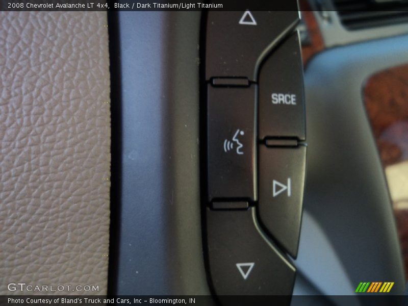 Black / Dark Titanium/Light Titanium 2008 Chevrolet Avalanche LT 4x4