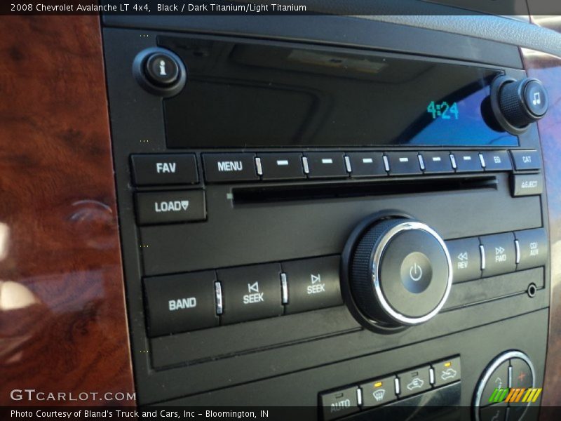 Black / Dark Titanium/Light Titanium 2008 Chevrolet Avalanche LT 4x4