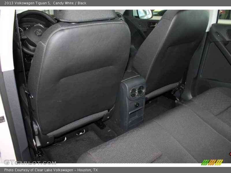 Candy White / Black 2013 Volkswagen Tiguan S