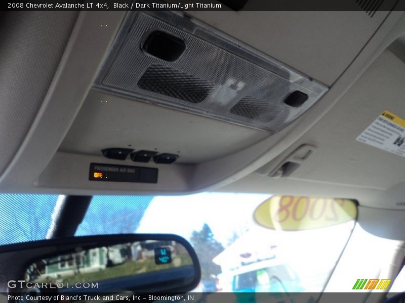 Black / Dark Titanium/Light Titanium 2008 Chevrolet Avalanche LT 4x4
