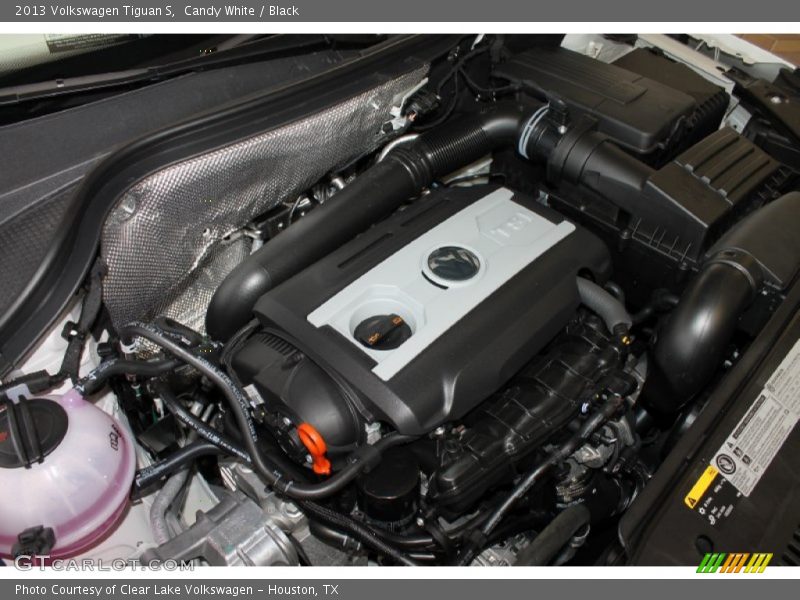 Candy White / Black 2013 Volkswagen Tiguan S