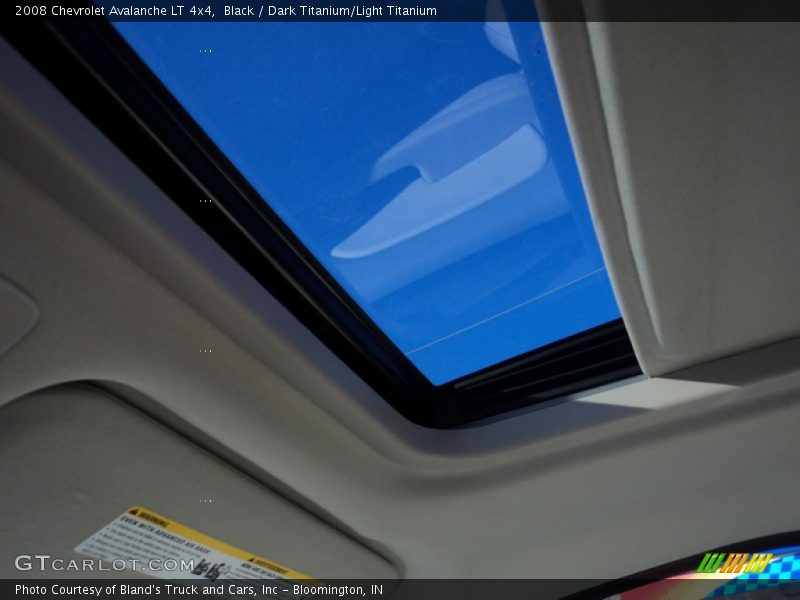 Black / Dark Titanium/Light Titanium 2008 Chevrolet Avalanche LT 4x4