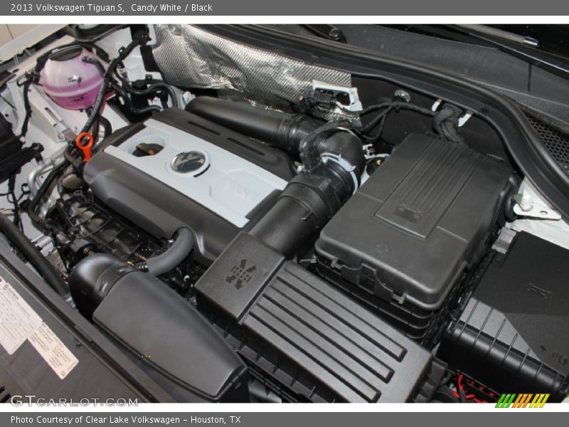 Candy White / Black 2013 Volkswagen Tiguan S