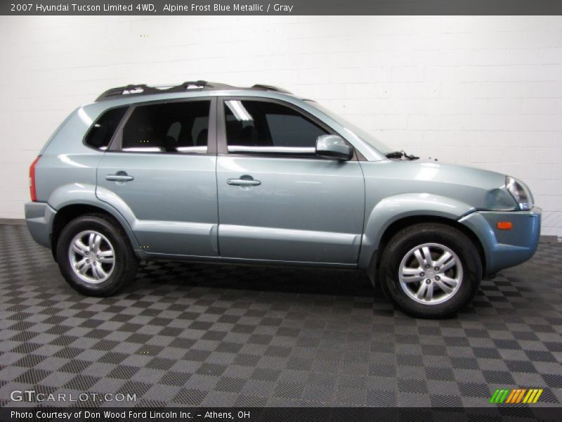 2007 Tucson Limited 4WD Alpine Frost Blue Metallic