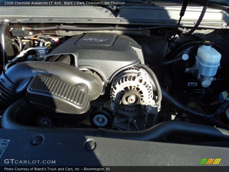 Black / Dark Titanium/Light Titanium 2008 Chevrolet Avalanche LT 4x4