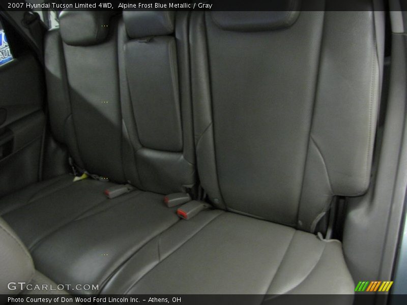 Alpine Frost Blue Metallic / Gray 2007 Hyundai Tucson Limited 4WD