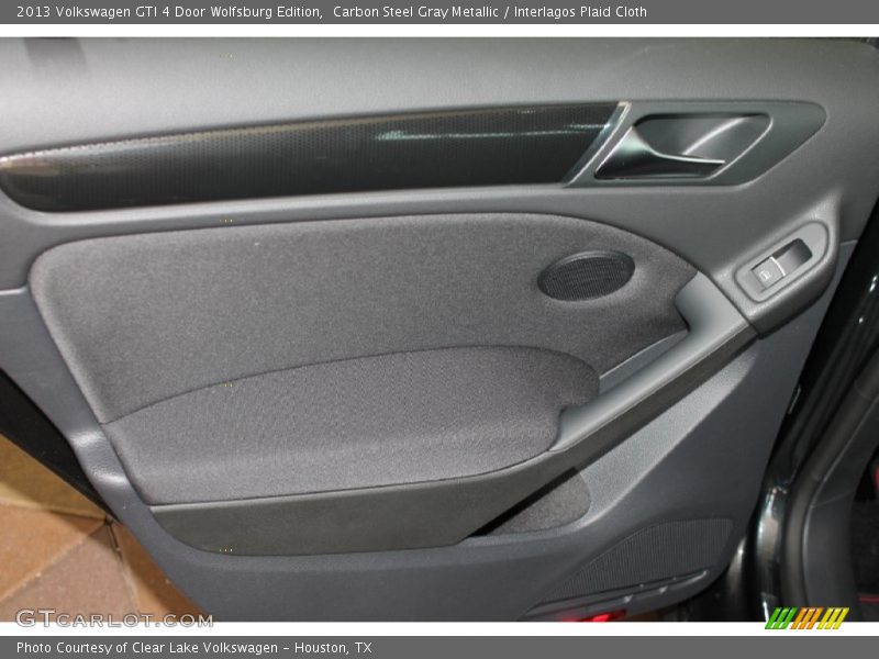 Carbon Steel Gray Metallic / Interlagos Plaid Cloth 2013 Volkswagen GTI 4 Door Wolfsburg Edition