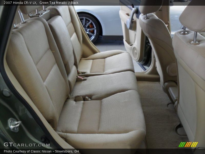 Green Tea Metallic / Black 2007 Honda CR-V LX