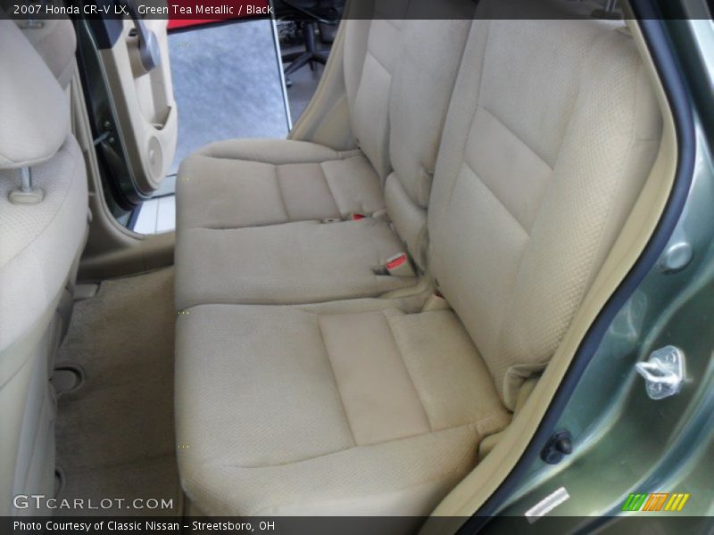 Green Tea Metallic / Black 2007 Honda CR-V LX