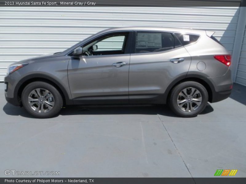 Mineral Gray / Gray 2013 Hyundai Santa Fe Sport