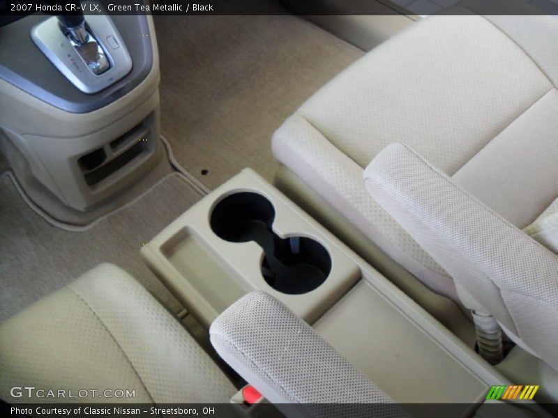 Green Tea Metallic / Black 2007 Honda CR-V LX