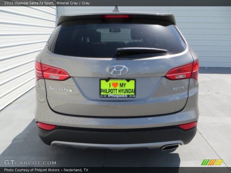Mineral Gray / Gray 2013 Hyundai Santa Fe Sport