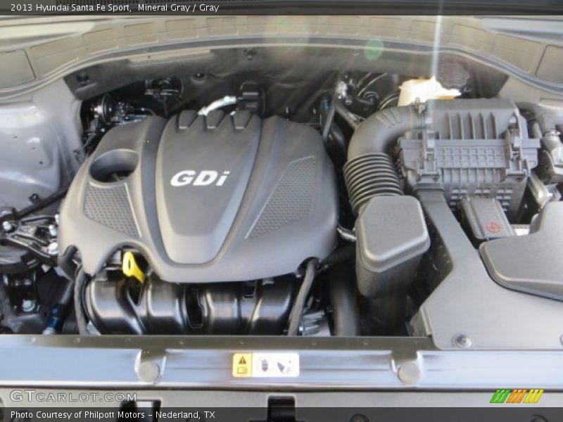 Mineral Gray / Gray 2013 Hyundai Santa Fe Sport