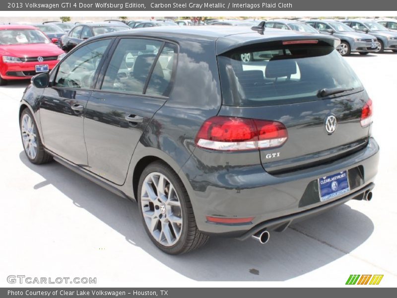 Carbon Steel Gray Metallic / Interlagos Plaid Cloth 2013 Volkswagen GTI 4 Door Wolfsburg Edition