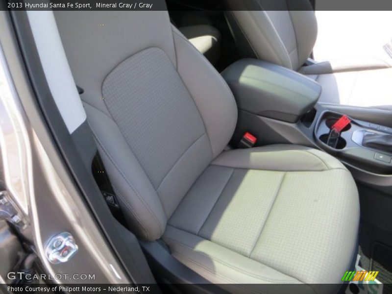 Mineral Gray / Gray 2013 Hyundai Santa Fe Sport