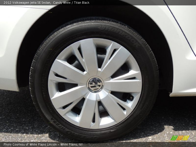 Candy White / Titan Black 2012 Volkswagen Jetta SE Sedan